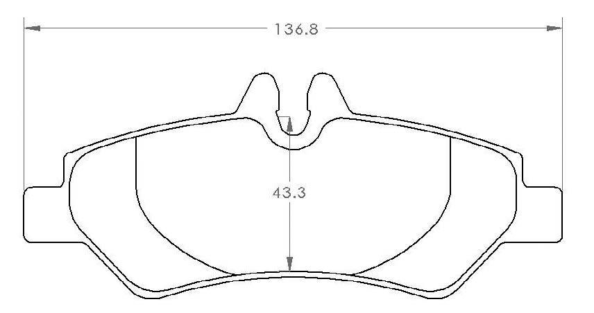 [1317.10]Pastillas de freno Performance Friction con clasificación Z.FMSI(D1317)