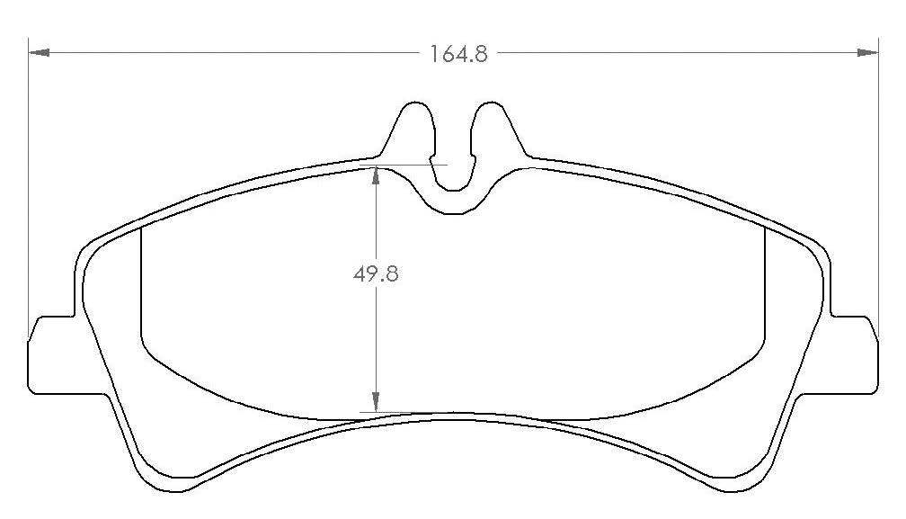 [1318.10]Pastillas de freno Performance Friction con clasificación Z.FMSI(D1318)