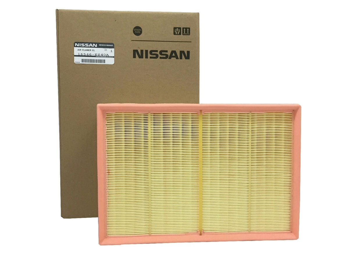 [16546-EZ40A]Genuine Nissan OEM Air Filter 16546-EZ40A - 2016-2017 Titan XD 5.0 Diesel