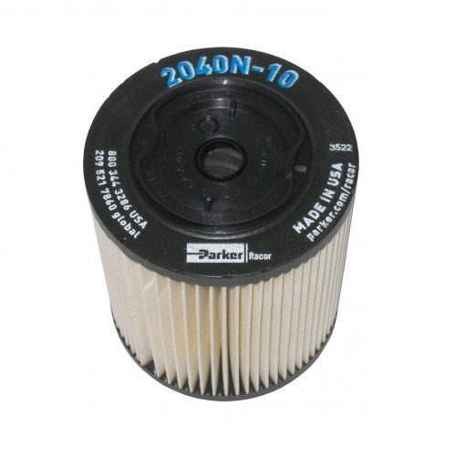 [2040N-10] Elemento de repuesto Racor 2040 de 10 micras (antiguo 2040TM-OR) - Stock limitado - Precio especial. Son compatibles con todos los modelos NON V de la serie 900.