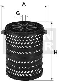 [H-34-1390KIT]Filtro europeo EDM Mann-Filter(SI - Industrial Off-Highway )
