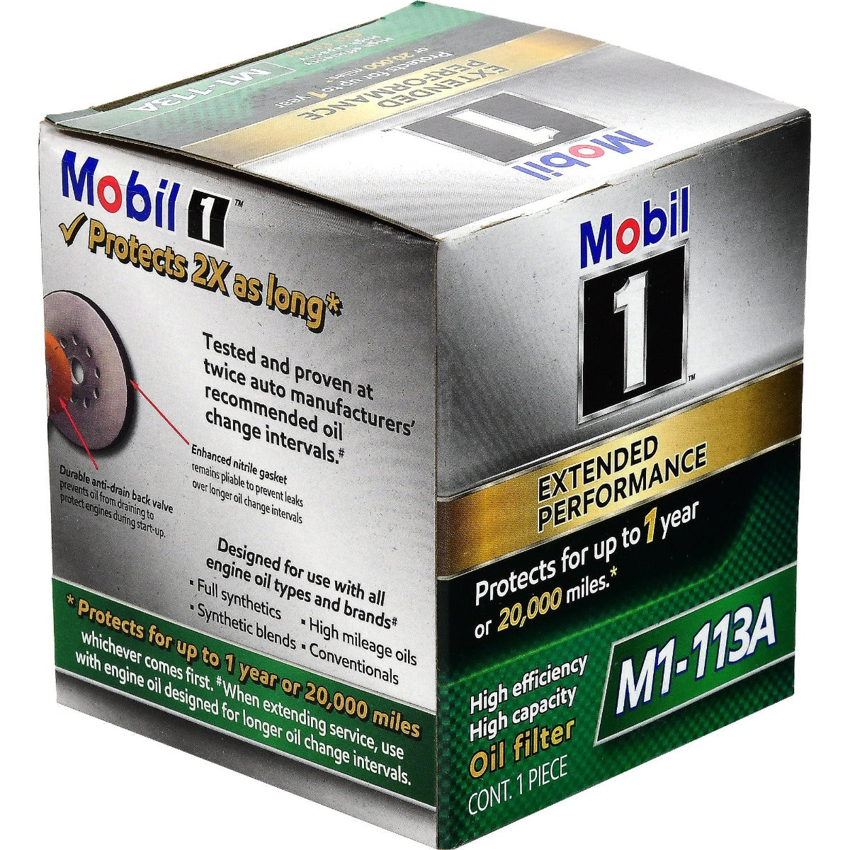 [M1-113A]Mobil one extended performance oil filter
