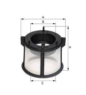[E11S04-D65]Hengst filter(OE#-000-090-07-51)