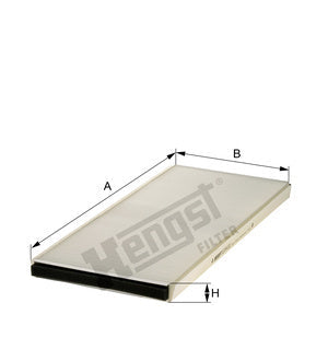 [E1943LI]Hengst filter(OE#-64-31-8-409-043)