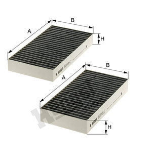 [E2912LC-2]Hengst filter(OE#-164-830-02-18)