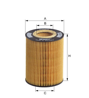 [E203H-D67]Hengst filter(OE#-11-42-7-506-677)