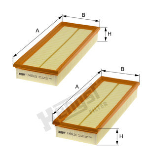 [E455L01-2]Hengst filter(OE#-A-273-094-04-04)