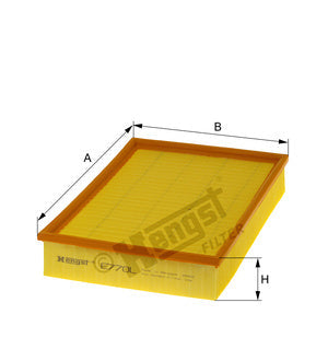 [E770L]Filtro Hengst(OE#-1257546)