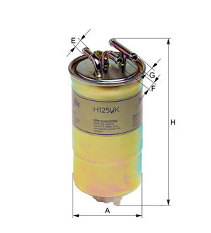 [H125WK]Hengst filter(OE#-1C0-127-401)