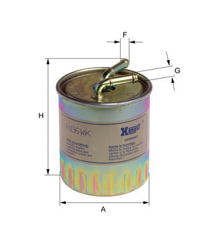[H136WK]Hengst filter(OE#-628-092-00-01)