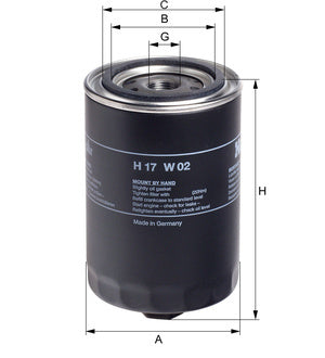 [H17W02]Filtro Hengst(OE#-911901107)