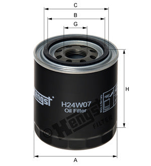 [H24W07]Hengst filter(OE#-C42797)