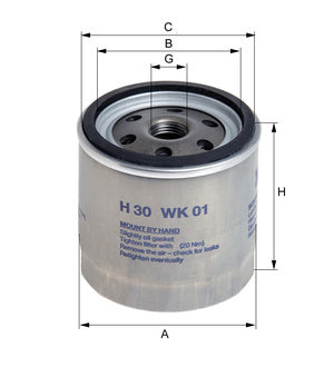[H30WK01]Hengst filter(OE#-2905303)