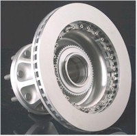 [329.201.75]Peformance Fricion brake rotor 1995-07 Ford E350 DRW direct replacement disc