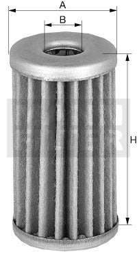[P-32] Filtro de combustible Mann y Hummel