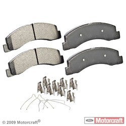 [BR1266]Motorcraft Standard Premium brake pads(4 pads/Axle set)