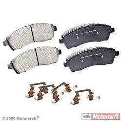 [BR1275]Motorcraft Standard Premium brake pads(4 pads/Axle set)