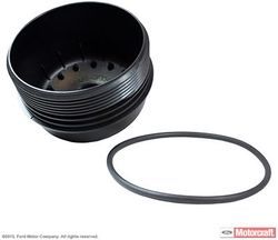 [EC781(3C3Z-6766-CA)]Tapa de filtro de aceite Motorcraft para filtro de aceite de camioneta pickup diésel Ford de 6.0 y 6.4 litros