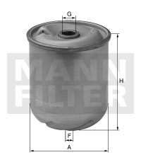 [ZR-906-X]Elemento de centrífuga europeo Mann-Filter(SI - Camión pesado industrial y Autobús/Fuera de carretera )