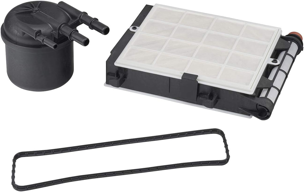 [F71448]2017-PRESENTE Ford 6.7 litros Powerstroke diésel turbo kit de filtro de combustible/agua Purolator (2 filtros)-(reemplaza FD4641/fd4647/fd4625aa)