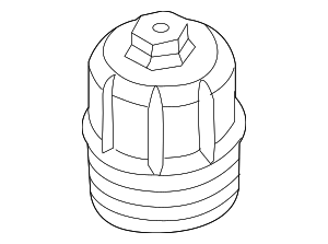 [68148345AA]Genuine MOPAR Cap Oil Filter Housing