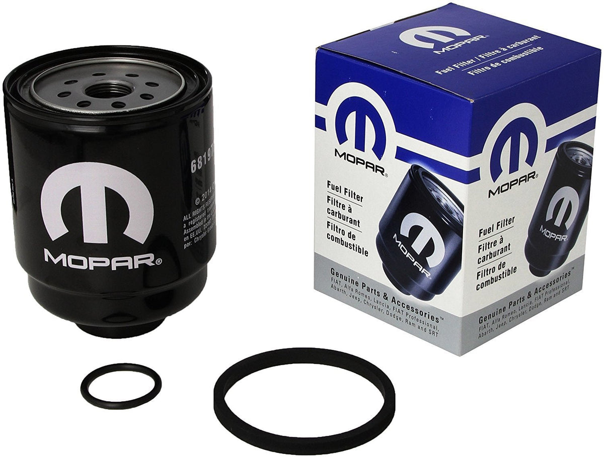 [68197867AB(MO867)]Filtro de combustible Mopar para camioneta Dodge HD 2013-18 con diésel de 6.7 litros(OEM 68197867AB)