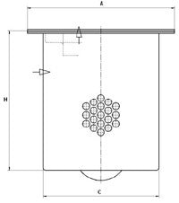 [4900355241]Elemento separador de aire/aceite industrial Mann-Filter(SI - Industrial Fuera de carretera )