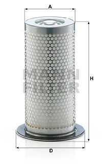 [LE-11-011(4900155251)]Elemento separador de aire/aceite industrial Mann-Filter(SI - Industrial Fuera de carretera )