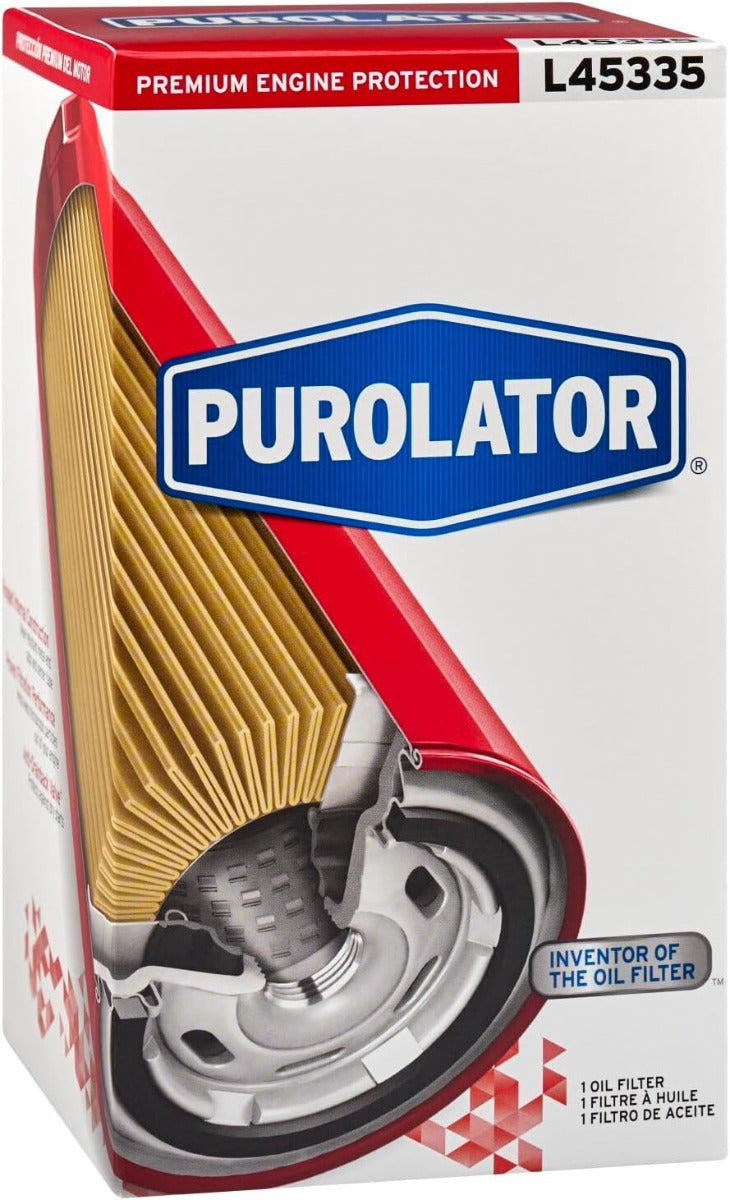 [L45335]Filtro de aceite para motor diésel Cummins de 5.9 L y 6.7 L de Dodge/Ram Purolator (MO285,05083285aa)