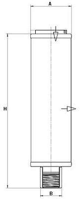 [4900050401]Mann-Filter Industrial Air/Oil Separator Element(SI - Industrial Off-Highway )