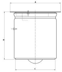 [4900653251]Elemento separador de aire/aceite industrial Mann-Filter(SI - Industrial Off-Highway En caja)