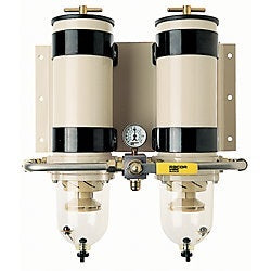 [751000FHX2]Parker Racor FGX-DUAL FF/WS-ROTARY VALVE