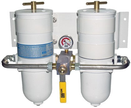 [75900MAXM30]Parker Racor MAX-DUAL FF/WS-ROTARY VALVE