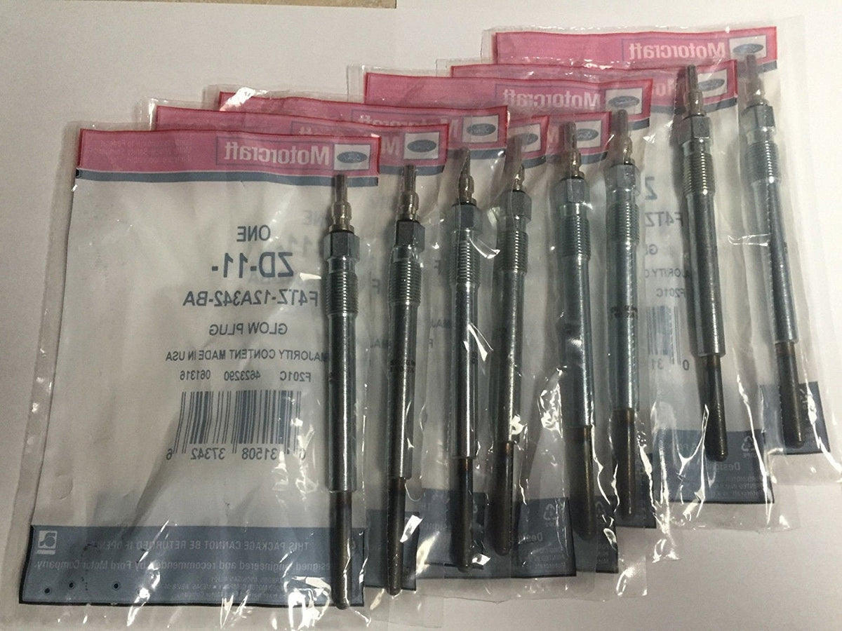 [zd30x8]Juego de 8 Bujías de encendido OEM Motorcraft ZD-30 completamente nuevas y originales F4TZ-12A342-BA (ZD-11 anterior)