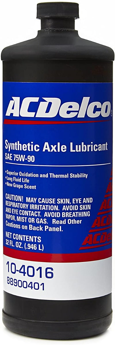 [10-4016(88900401)]ACDelco GM Equipo Original 10-4016 GL-5 75W-90 Lubricante Sintético para Ejes - 1 qt