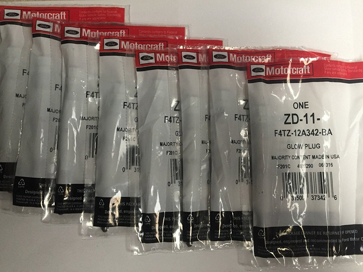 [zd30x8]Juego de 8 Bujías de encendido OEM Motorcraft ZD-30 completamente nuevas y originales F4TZ-12A342-BA (ZD-11 anterior)