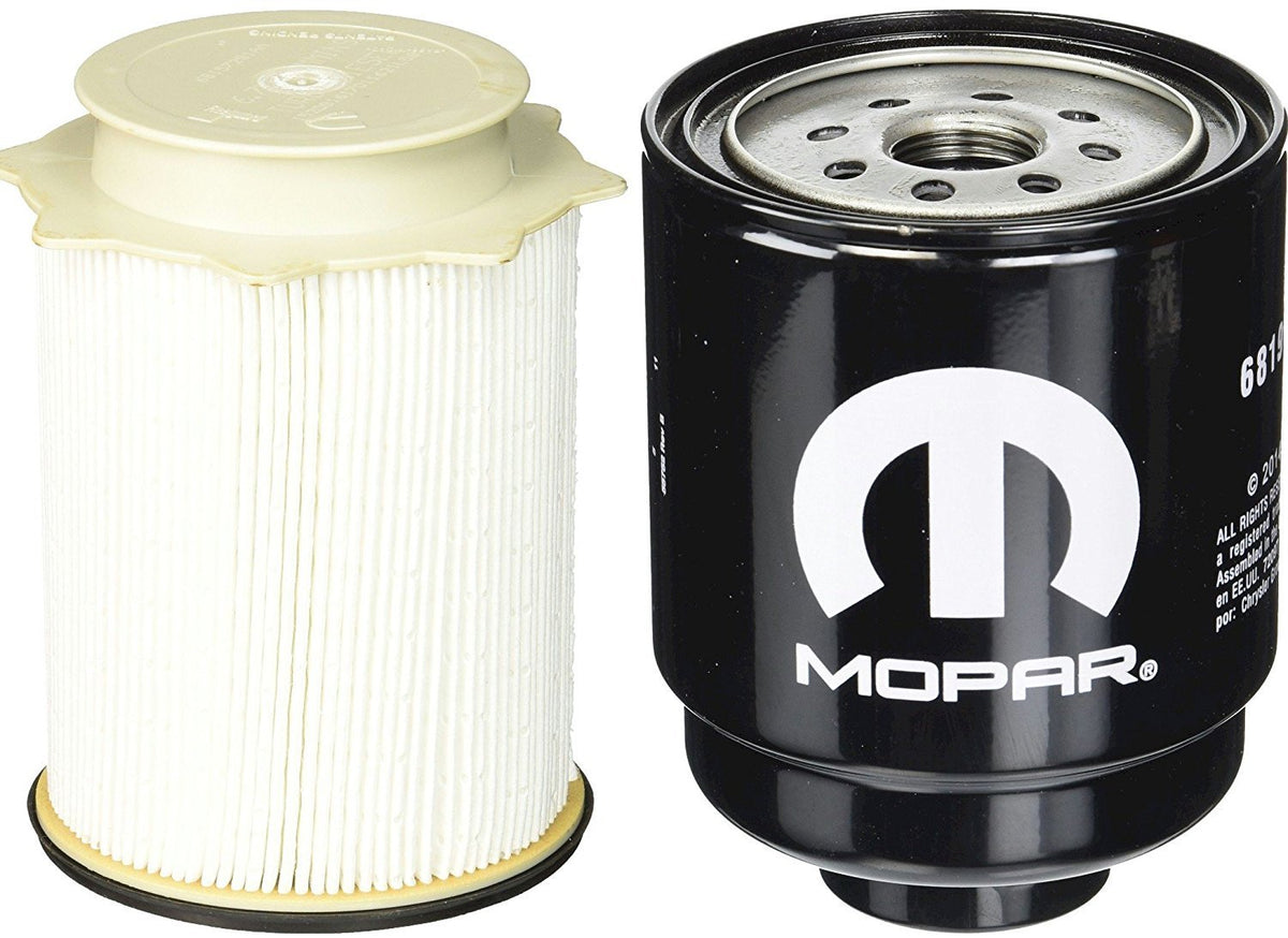 [68157291AA--68197867AB]2013-18 Ram 6.7l Cummins oem Mopar fuel filter Kit(Contains both fuel fitlers)
