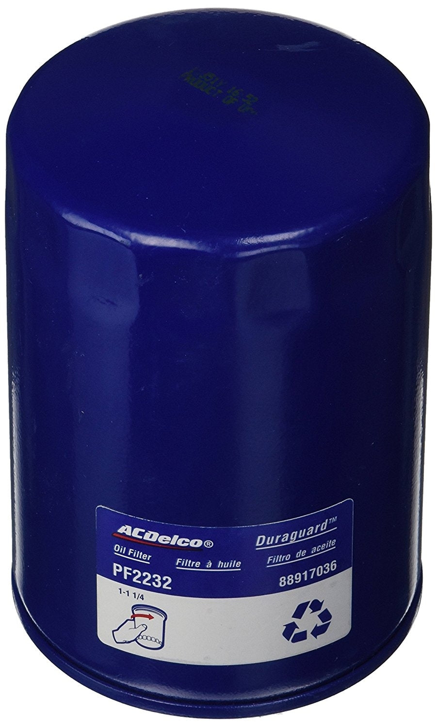 [PF-2232(88917036)] Chevy/GMC 2001-19 6.6 Liter Duramax AC-Delco Diesel Oil Filter