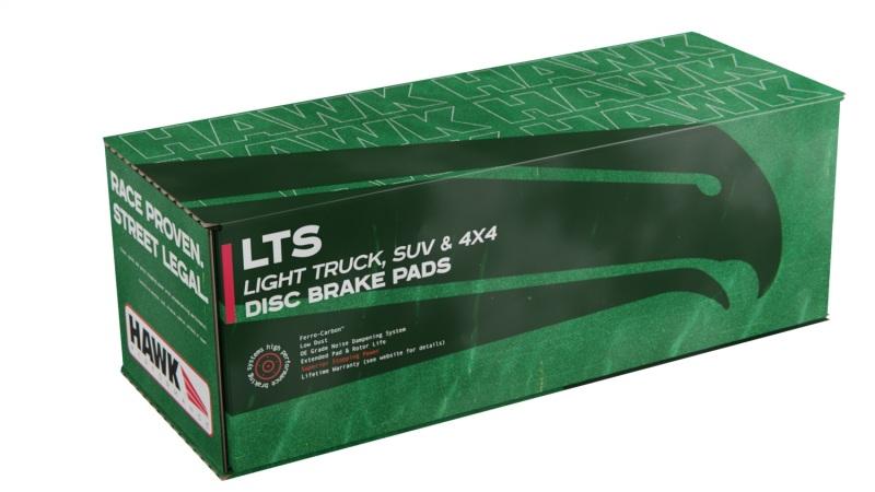 [HB323Y.724]HAWK LTS Brake Pads.Hawk Chevy / GMC Truck / Hummer LTS Street Rear Brake Pads