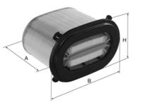 [C-30-500]Mann-Filter European Air Filter Element(SI - Industrial Heavy truck and Bus/Off-Highway )