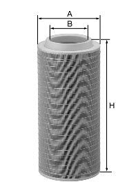 [C-30-810/2]Mann-Filter European Air Filter Element(SI - Industrial Heavy truck and Bus/Off-Highway )
