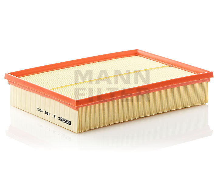 [C-31-196]Elemento de filtro de aire europeo Mann-Filter (Coche de pasajeros y camión ligero Land Rover PHE 000112)