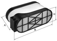 [C-33-540]Mann-Filter European Air Filter Element(SI - Industrial Off-Highway )