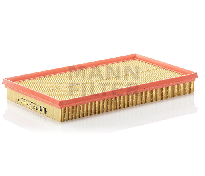 [C-34-116/1]Elemento de filtro de aire europeo Mann-Filter (Opel Automóvil de pasajeros y Camión ligero n/a)