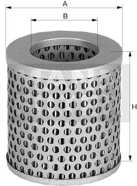 [C-717/1]Mann-Filter European Air Filter Element(SI - Industrial Heavy truck and Bus/Off-Highway )