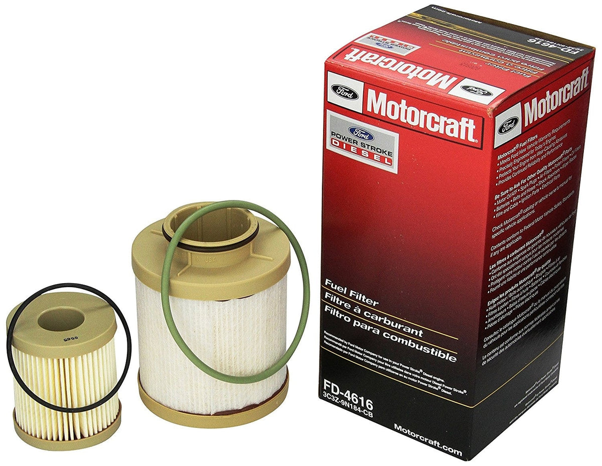 [FD-4616(3C3Z-9N184-CB)] - Motorcraft FD4616- Filtros separadores de combustible/agua para Ford 6.0 litros Turbo Diésel: Pick Up & Excursion-REEMPLAZA FD-4604
