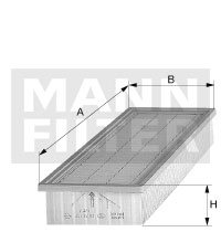 [CU-2567]Mann-Filter European Cabin Filter(SI - Industrial Heavy truck and Bus/Off-Highway )