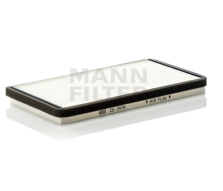[CU-3478]Filtro de cabina europeo Mann-Filter (Camión pesado y autobús Mercedes-Benz 000 835 69 47)