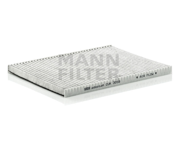 [CUK-3059]Filtro de cabina europeo Mann-Filter - Carbón activado (Coche de pasajeros y camión ligero Opel 93165208)