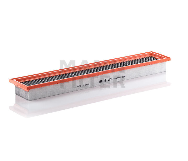 [CUK-6046]Filtro de cabina europeo Mann-Filter - Carbón activado(SI - Camiones pesados industriales y Autobús/Fuera de carretera )